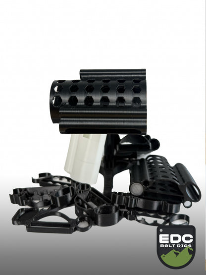 ECC Belt Rig - The Essential - Holds a Knife, writing tool, lighter, flashlight